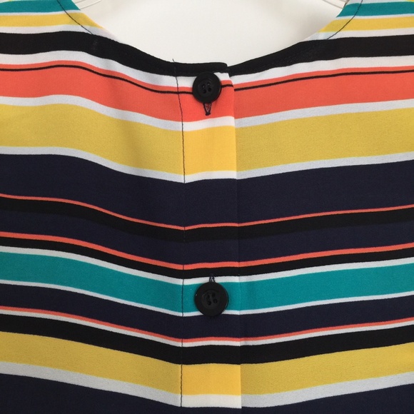 Halogen Bright Striped Dress - Picture 3 of 6